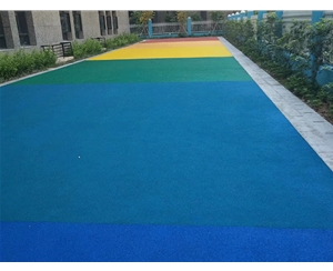 廈門高崎國際機場，陶瓷顆粒彩色防滑地坪