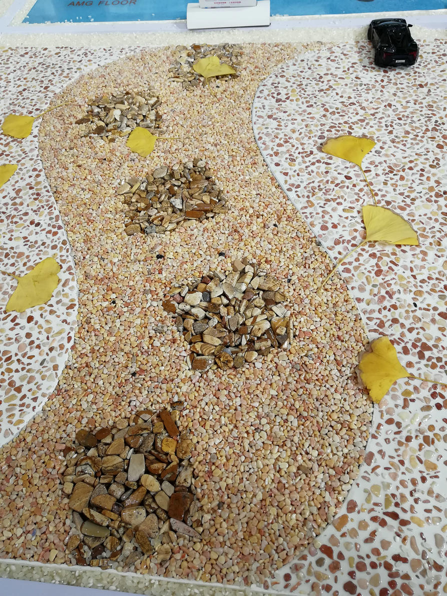 彩珠石景觀藝術透水地坪